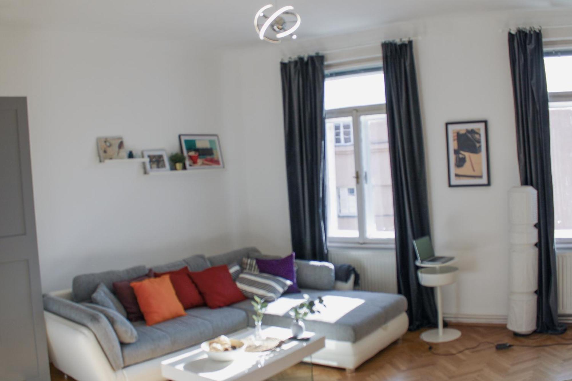 Spittelau Chillout Lounge Spacious Bright Contactless Selfcheckin Appartement *